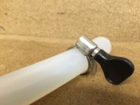 Butterfly hose clamp
